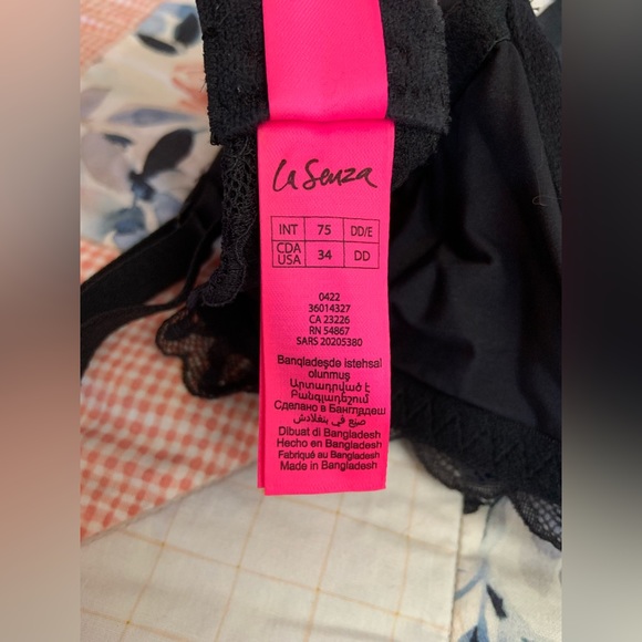 NWOT La Senza 34DD So Free Bra - Picture 5 of 5